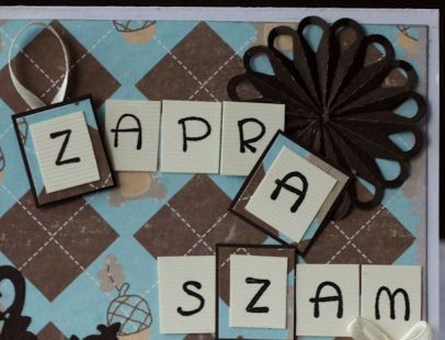 Zaproszenie z romby Zaproszenie z romby