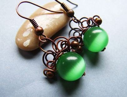 tutorial nr III- kolczyki wire wrapping tutorial nr III- kolczyki wire wrapping