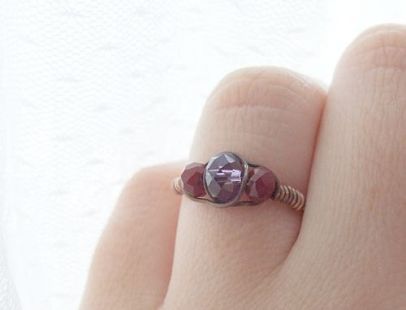 tutorial nr IV - pierścionek wire wrapping tutorial nr IV - pierścionek wire wrapping