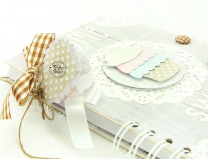Przepiśnik shabby shic Przepiśnik shabby shic