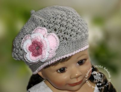 beret/czapeczka-Danusia 3 beret/czapeczka-Danusia 3
