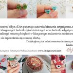 Kolczyki Tęczowe Skrzydła makrama z Lnu - Dodatkowe informacje - OBJET d'ART Biżuteria Artystyczna i dodatki, malarstwo miniaturowe