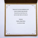 Skromna kartka na Komunię pamiątka z imieniem - Kartka na Komunię z życzeniami