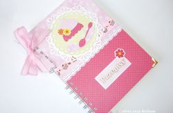 Przepiśnik różowo - malinowy