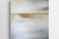 Abstrakcja -obraz akrylowy formatu -60/50 cm .