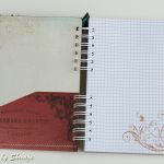 Notes/Pamiętnik 'bordo i turkusy' - 