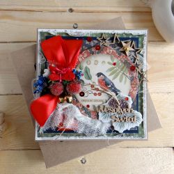 Kartka świąteczna w pudełku VINTAGE #2