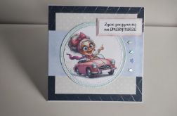 Kartka ręcznie robiona na emeryturę emerytura