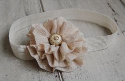 Opaska niemowlęca - Beżowy zawijas