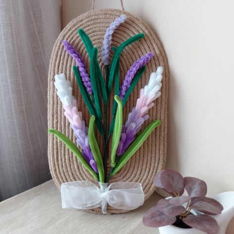 Kwiatowa kompozycja lawendowa 