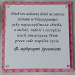 Pudełko niespodzianka z okazji ślubu - 