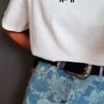 Koszulka ręcznie malowana grumpy cat unisex - T-shirt unisex