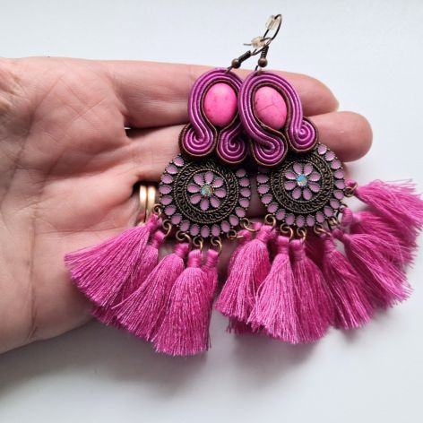 Amarantus Kolczyki sutasz