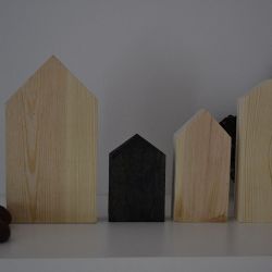 Drewniane domki zestaw V