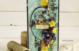 Kartka urodzinowa z motylami, 174