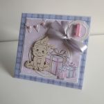 Kartka na urodziny roczek dziewczynka - Kartka na urodziny roczek dziewczynka