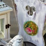 Gazetnik shabby chic, Prowansja - 