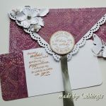 Kopertówka z okazji ślubu-'ametyst i srebro'' - 