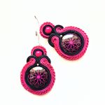 Rosette kolczyki sutasz - 