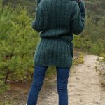 Sweterek Robin Hood - Warkoczowy sweterek