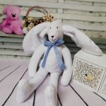 Królik z miękkiego minky - Tilda Królik