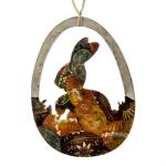 Ażurowa zawieszka, jajo, pisanka - 