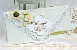 Kopertówka z okazji ślubu-caffe latte