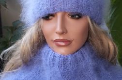 Moherowy komplet w kolorze jasno niebieskim