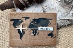 234,kartka na ślub w szczęśliwą podróż