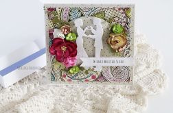 Kartka ślubna w pudełku, 450