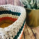 Kolorowy kosz do przechowywania,kwadratowy koszyk 15x12cm... - 