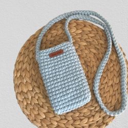 Mała torebka na ramię,etui na telefon,jasnoniebieska Mała torebka na ramię,etui na telefon,jasnoniebieska