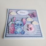 Kartka urodzinowa personalizowana Stitch - 