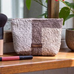 Kosmetyczka MAXI kawa z mlekiem bukla