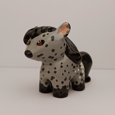 Figurka Szary Koń Konik Miniatuka