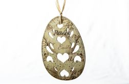 Ażurowa zawieszka, jajo, pisanka