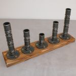 Świecznik Loftowy 5-ramienny F005_2-W1 Loft - Świecznik Loftowy F005_2-W1 Loft