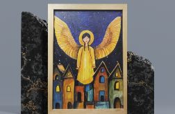 Anioł Stróż Domowy, 33x24 cm, J Aga Art