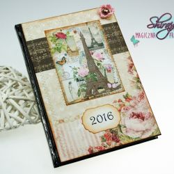 Kalendarz 2016 -przechadzka ulicami Paryża