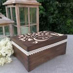 Podziękowanie dla Rodziców - Drewniany Kufer - kufer dla rodziców ślub
