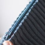 Duża kosmetyczka w kolorze turkusowym - 