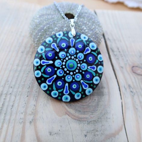 Wisiorek DOT PAINTING - Frozen Moments