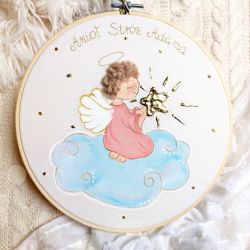 Personalizowany obrazek z aniołkiem
