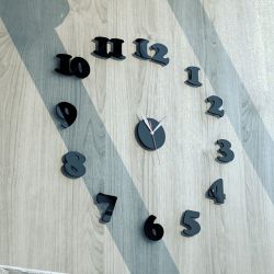Zegar ścienny akrylowy "Dwanaście cyfr"