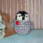 Pluszowy pingwin amigurumi - Amigurumi