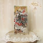 Męska kartka urodzinowa dla strażaka GOTOWA - 