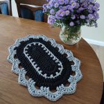 Bieżnik owalny ze sznurka 40cmx60cm - Bieżnik ze sznurka bawełnianego
