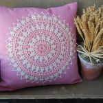 Shabby chic vel prowansja - poszewka - 