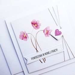 Kartka na nową pracę powodzenia w nowej pracy