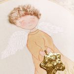 Pamiątka Chrztu, Pamiątka narodzin dziecka - aniołek na chrzest